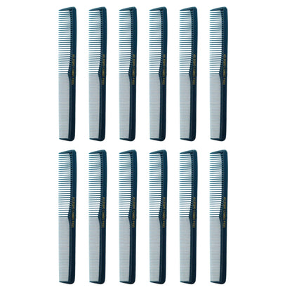 Allegro Combs #400 Barber Combs For Hair Cutting All Purpose Combs 12 Count