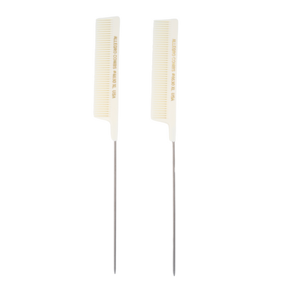 Allegro Combs XL #4630 - Set of 2 Coarse Teeth Pintail Combs