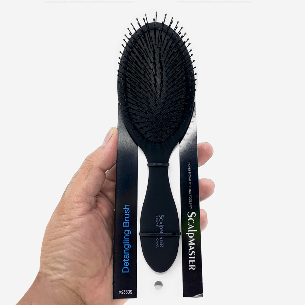 ScalpMaster Detangling Cushioned Brush Detangle Brush Hair Brush