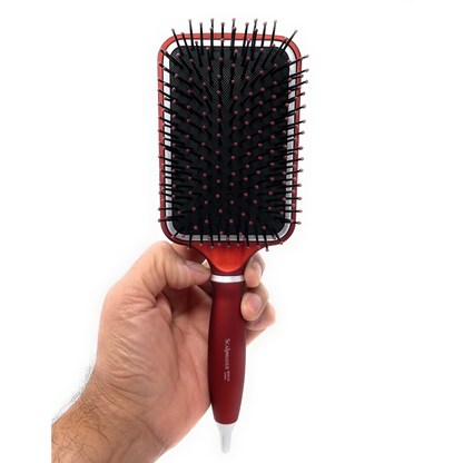 Scalpmaster 13 Row Ball-Tip Cushion Paddle Hair Brush