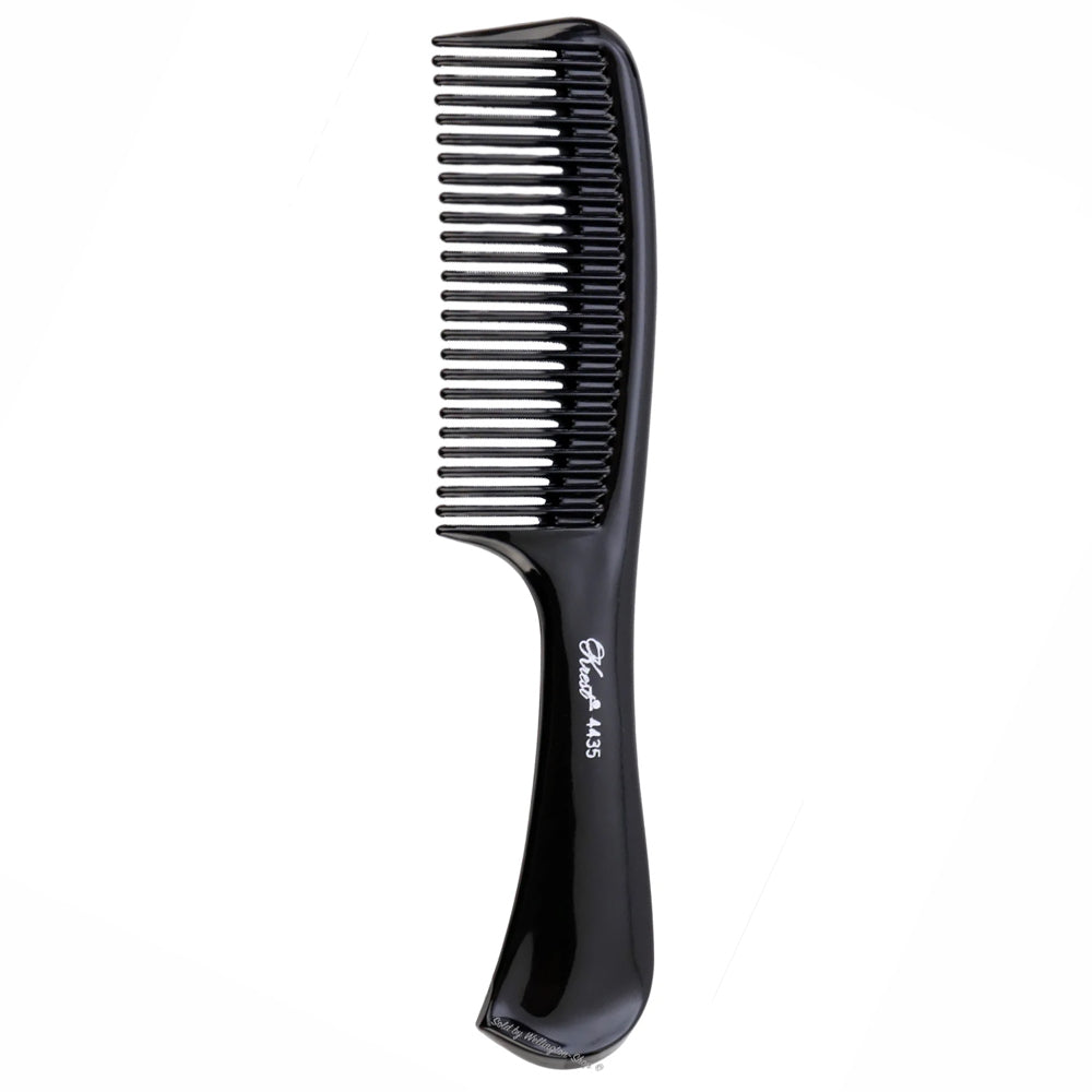 Krest Combs 4435 Hair Styling Comb, 9 In, Black, 1 Count