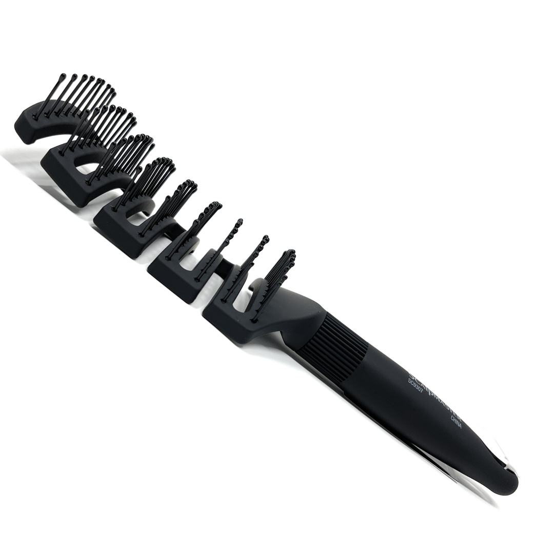 Sclapmaster Hair Brush Ball-tipped Bristles Flexible Vented