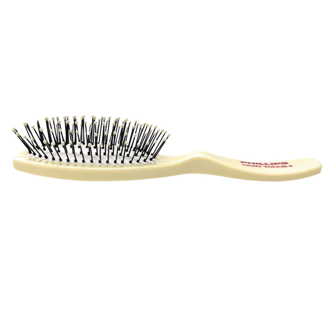 Phillips Brush Light Touch 2 Oval Cushioned 7-Row Hair Brush - Ivory