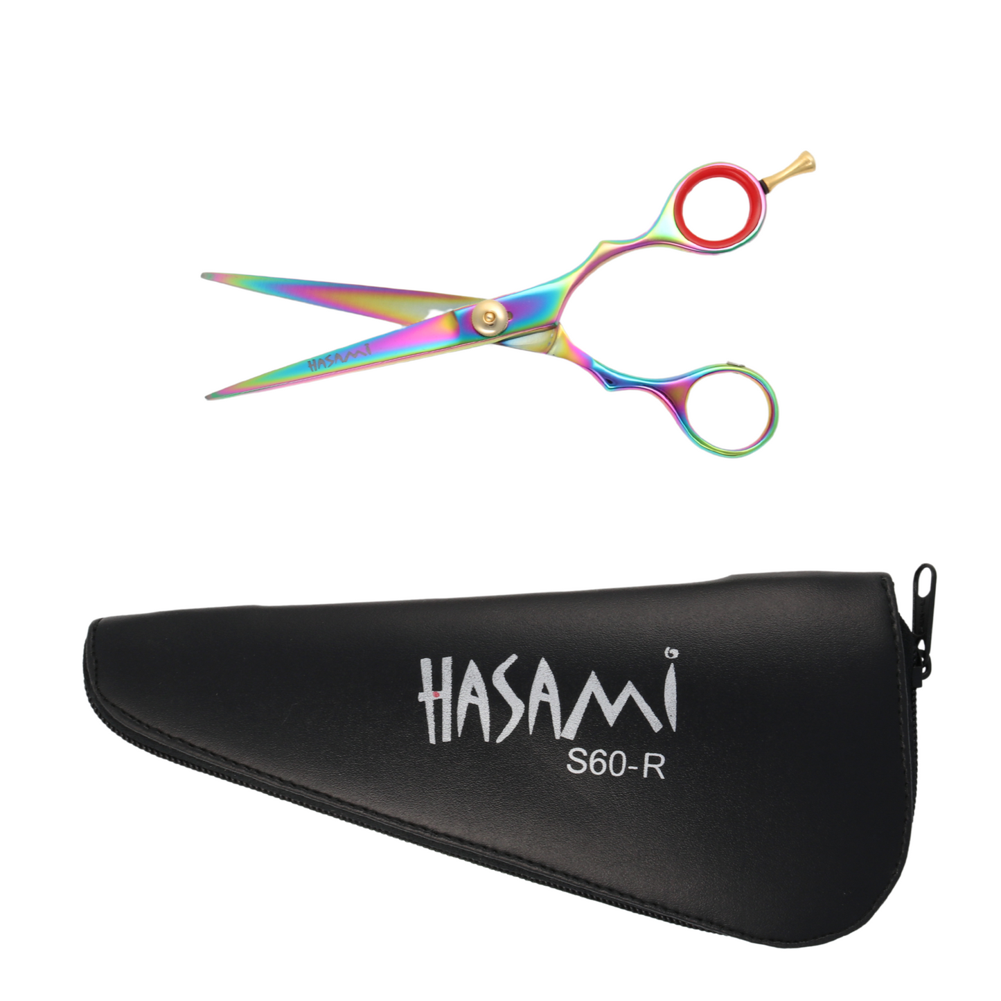 Hasami 6 In. Hair Cutting Scissors Righty Titanium Finish  S60-R