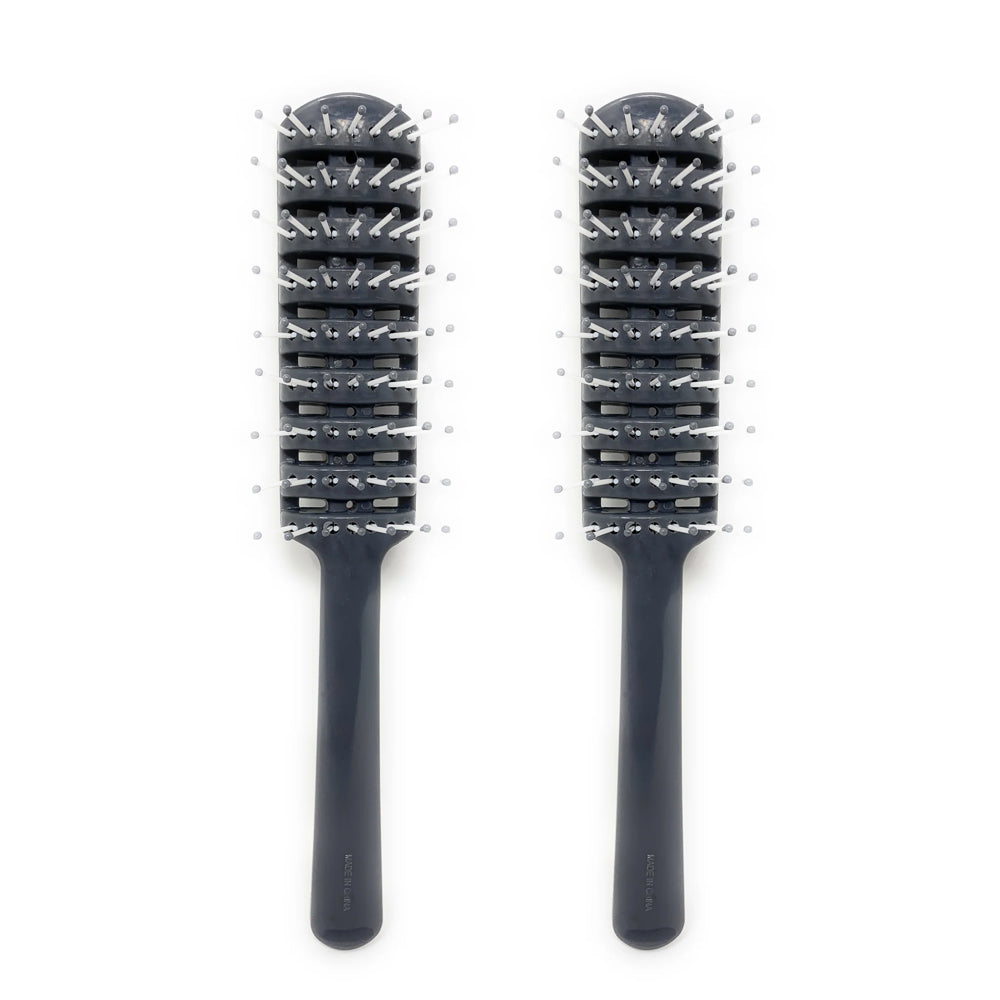 Dulak Traditional Hair Brush Salon Brush Hair Brush Detangling Brush 2 Pc.