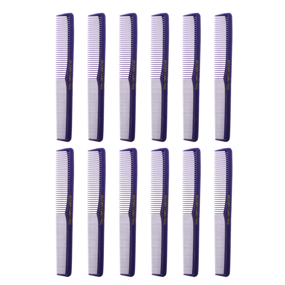 Allegro Combs #400 Barber Combs For Hair Cutting All Purpose Combs 12 Count