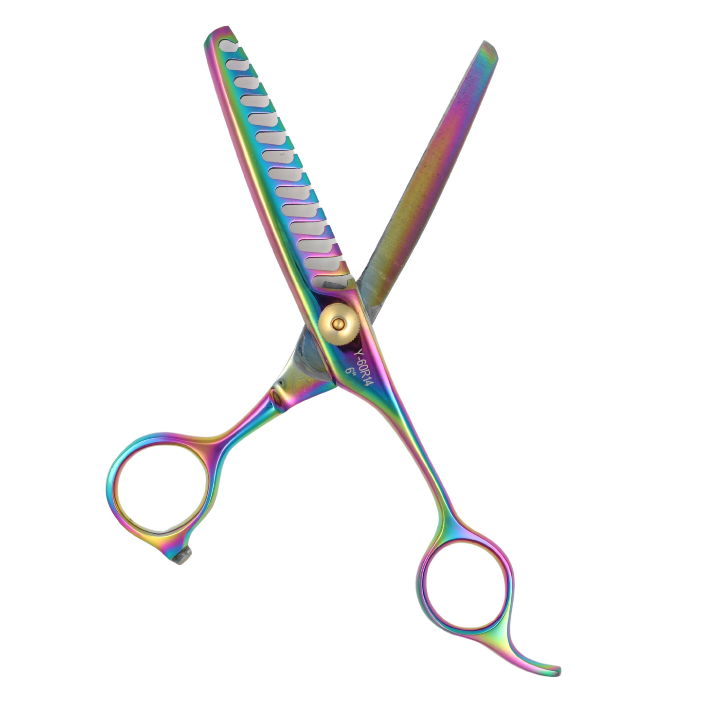 Hasami 6" Thinning Shears - Titanium Finish (Y-65R)