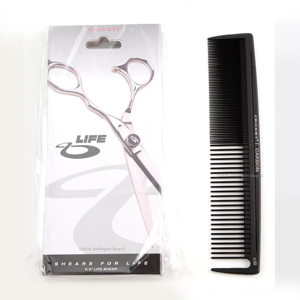 Cricket for Life Shear. Hair Cutting Scissors. Right handed Professional Scissors