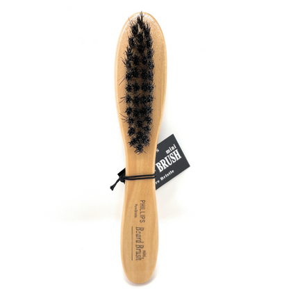 Phillips Mini Military Style Beard Brush - Perfect for Short Hair