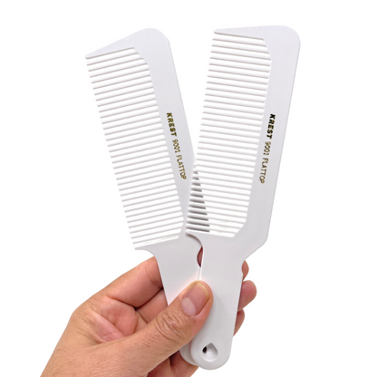 Krest #9001 Clipper Flat Top Comb, 8.5 In, 2 Count