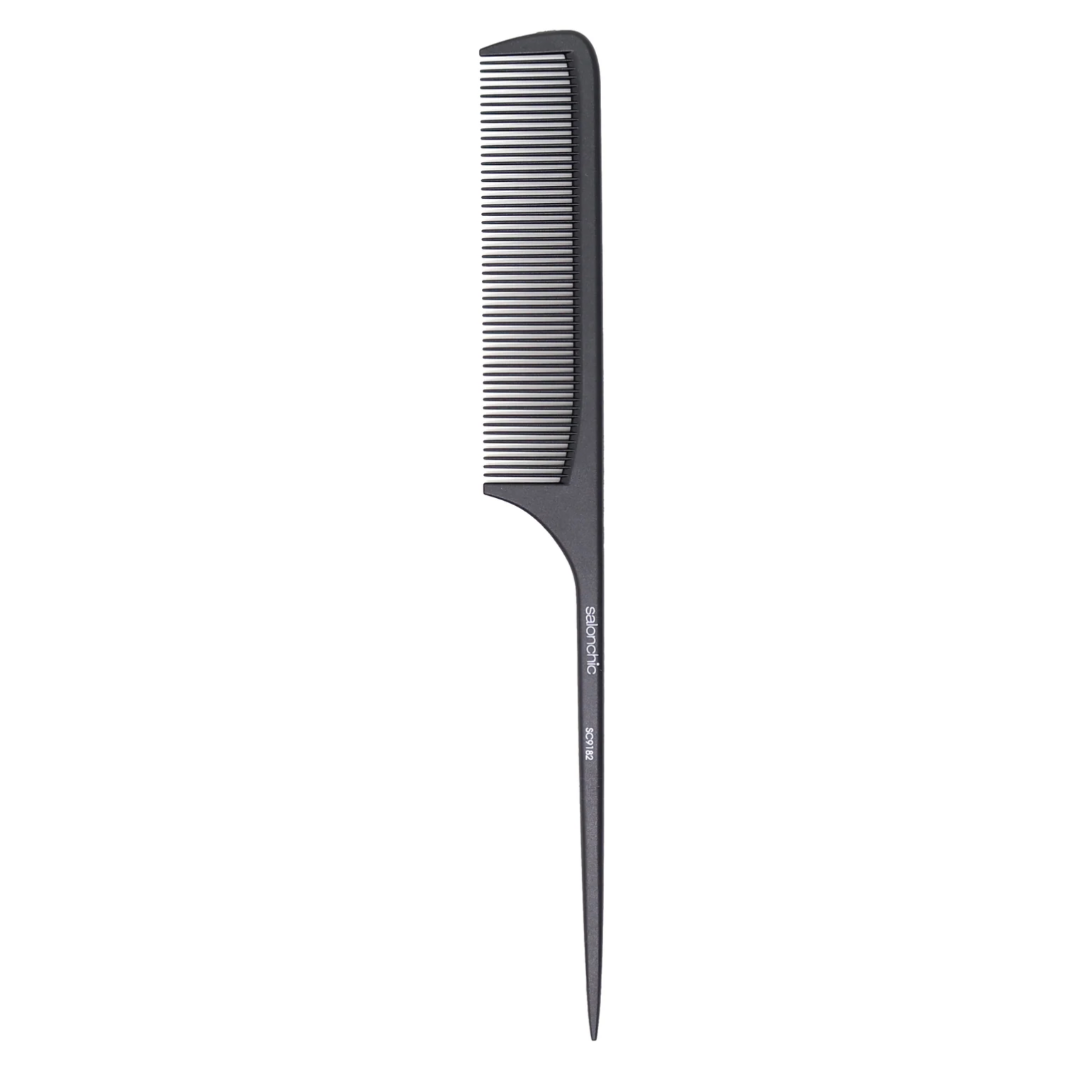 SalonChic Carbon Combs - Heat Resistant Pintail 2 Counts