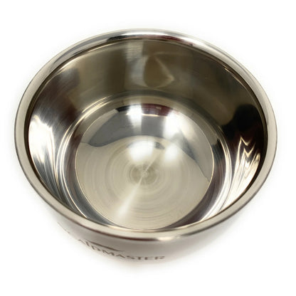 Scalpmaster Stainless Steel Shaving Bowl Shave Accessory for Men Small 3.4 Oz