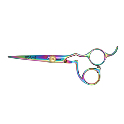 Hasami 5 In. Hair Cutting Scissors Righty Titanium Finish  Z50-R