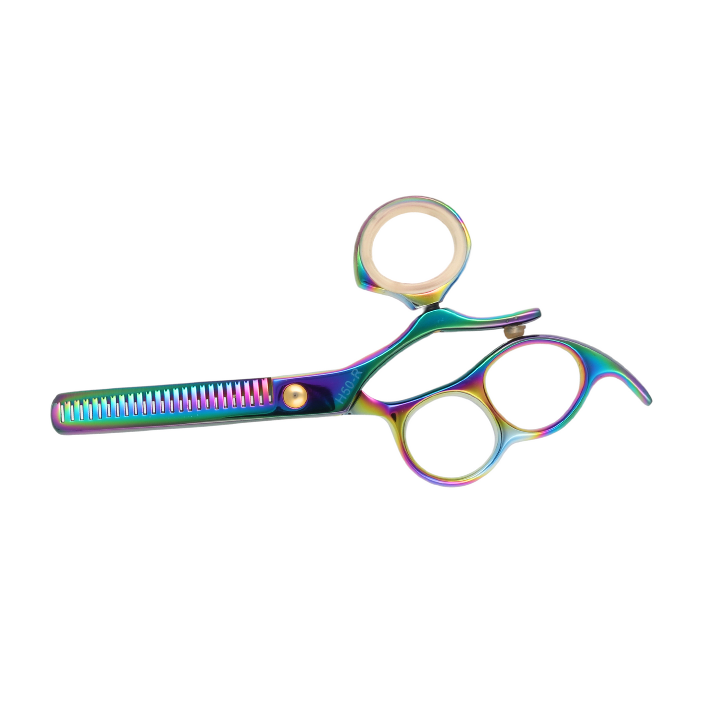 Hasami 5 In. Thinning Scissors Shears Titanium Finish  H50-R