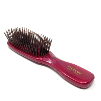 Phillips Brush Light Touch 6 Purse-Size Hair Brush - Nylon Bristles