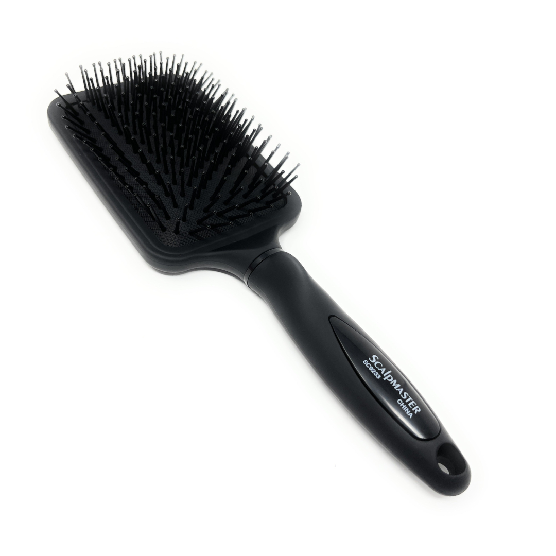 Scalpmaster 13-Row Ball-Tip Cushion Paddle Brush. Styling Brush