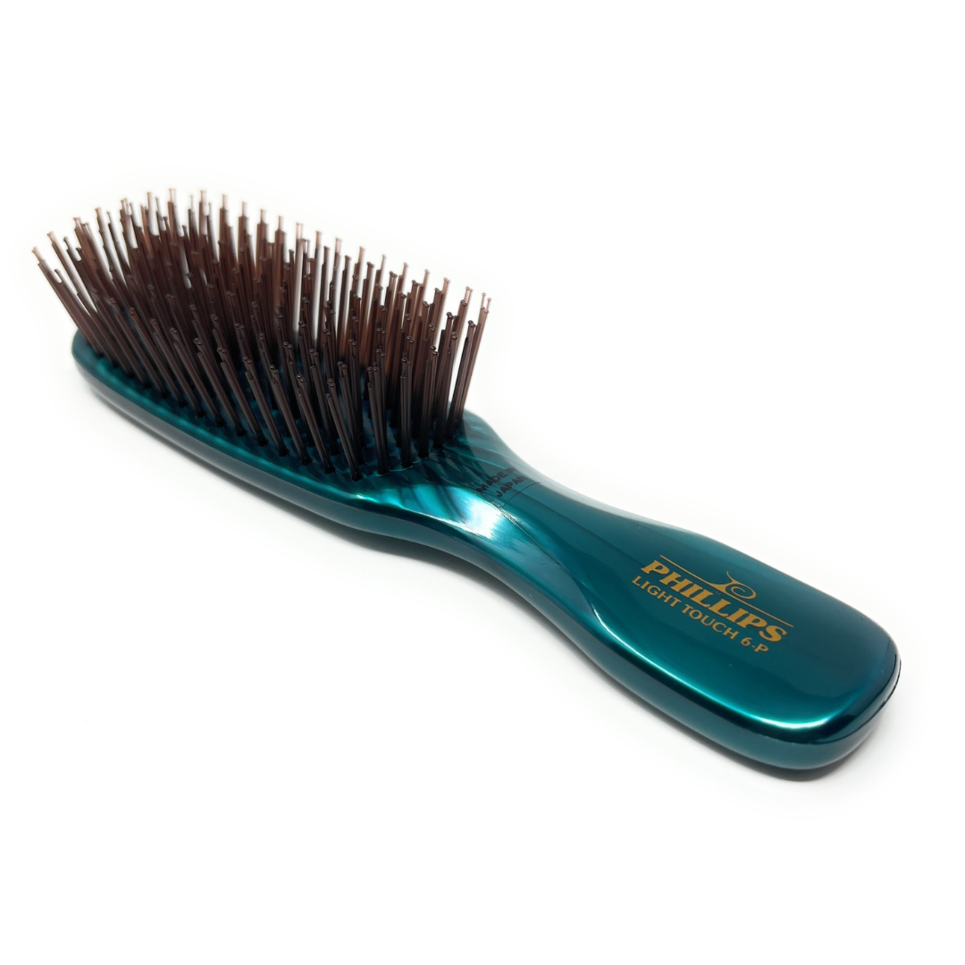 Phillips Brush Light Touch 6 Purse-Size Hair Brush - Nylon Bristles