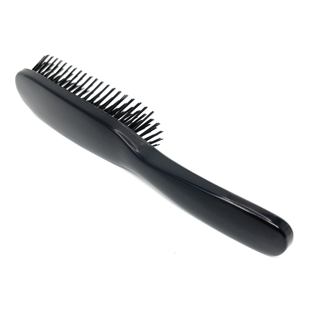 Phillips Brush Light Touch 8 - Nylon Hair Brush, Black Rectangle Handle