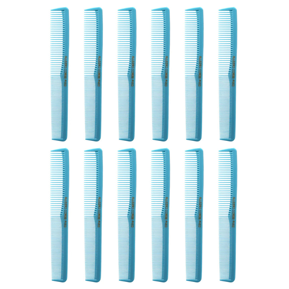 Allegro Combs #400 Barber Combs For Hair Cutting All Purpose Combs 12 Count