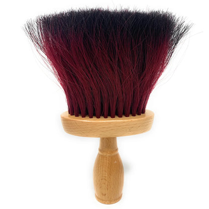 Neck Duster Extra Thick Ox Hair Neck Brush Barber Duster Color Bristles 1 pc.