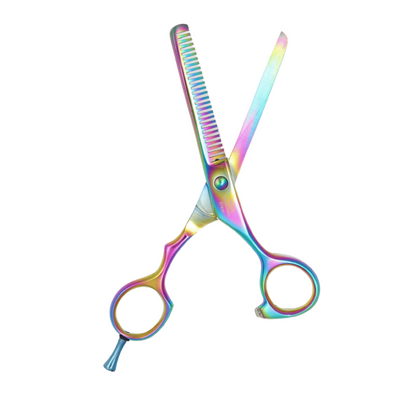 Hasami 5.5 In. Hair Cutting Thinning Scissors Righty Titanium Finish  U60-R