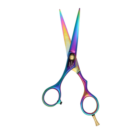 Hasami 5.5 In. Hair Cutting Scissors Righty Titanium Finish  L55-R