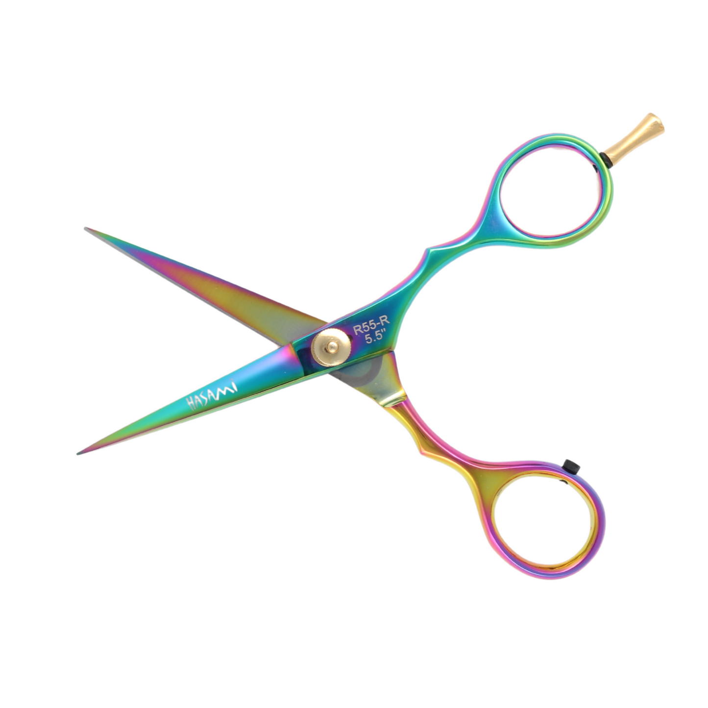 Hasami 5.5 In. Hair Cutting Scissors Righty Titanium Finish  R55-R