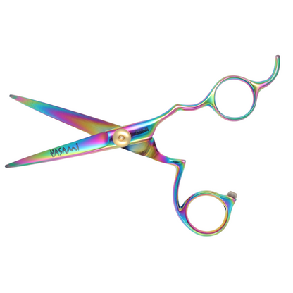 Hasami 5 In. Hair Cutting Scissors Righty Titanium Finish  Z50-R