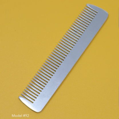 Krest Professional Metal Combs Aluminum Combs 100% Hand-Finished.