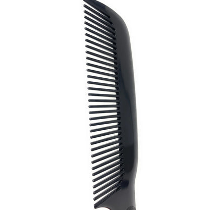 Scalpmaster Flat Top Clipper Blending Cutting Barber Combs Heat Resistant Black 2 Pc.