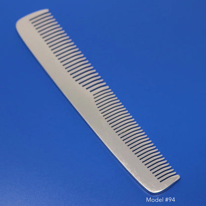 Krest Professional Metal Combs Aluminum Combs 100% Hand-Finished.