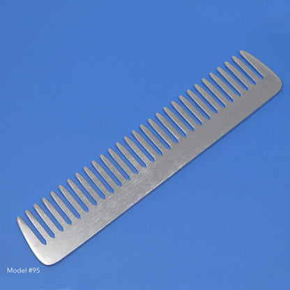 Krest Professional Metal Combs Aluminum Combs 100% Hand-Finished.