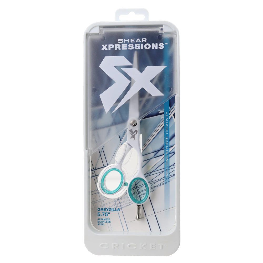 Cricket Shear Xpression 5.75 in. Hair Scissors  Hair Cutting Scissors With Case 1 Count