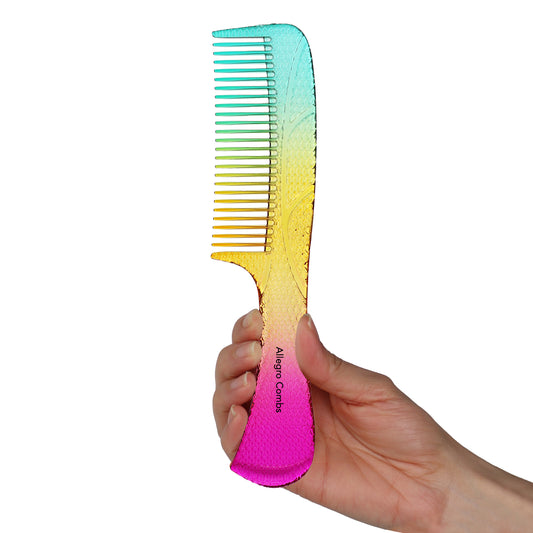 Allegro Comb 1004 Wide Tooth Detangling Hair Combs For Women