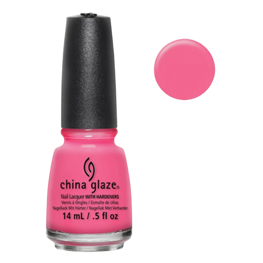 China Glaze Nail Lacquer Hardener Nail Polish Neon and On and On 0.5 fl oz