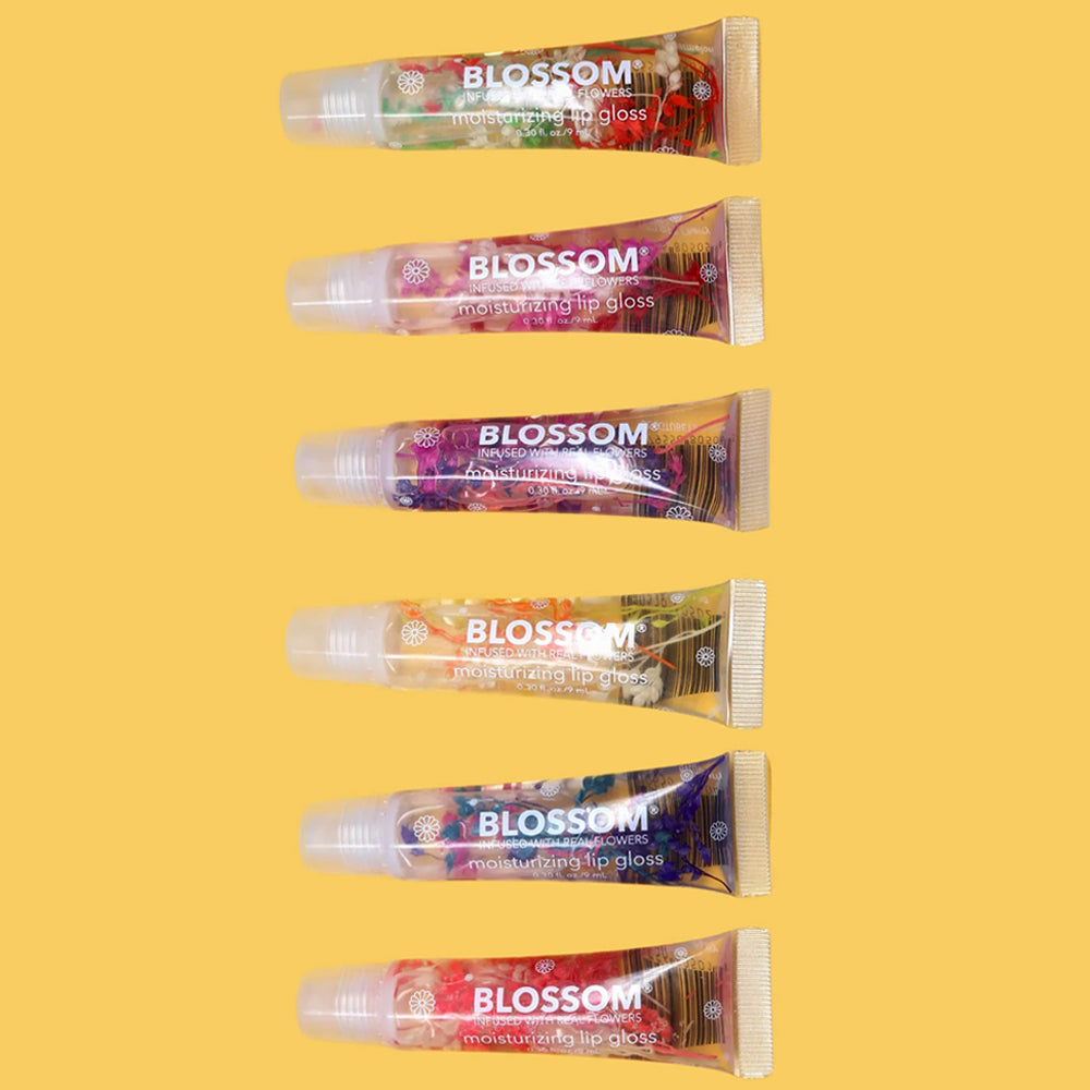 Blossom Moisturizing Lip Gloss Tube Clear Lip Gloss Lip Smackers 2 Pk.