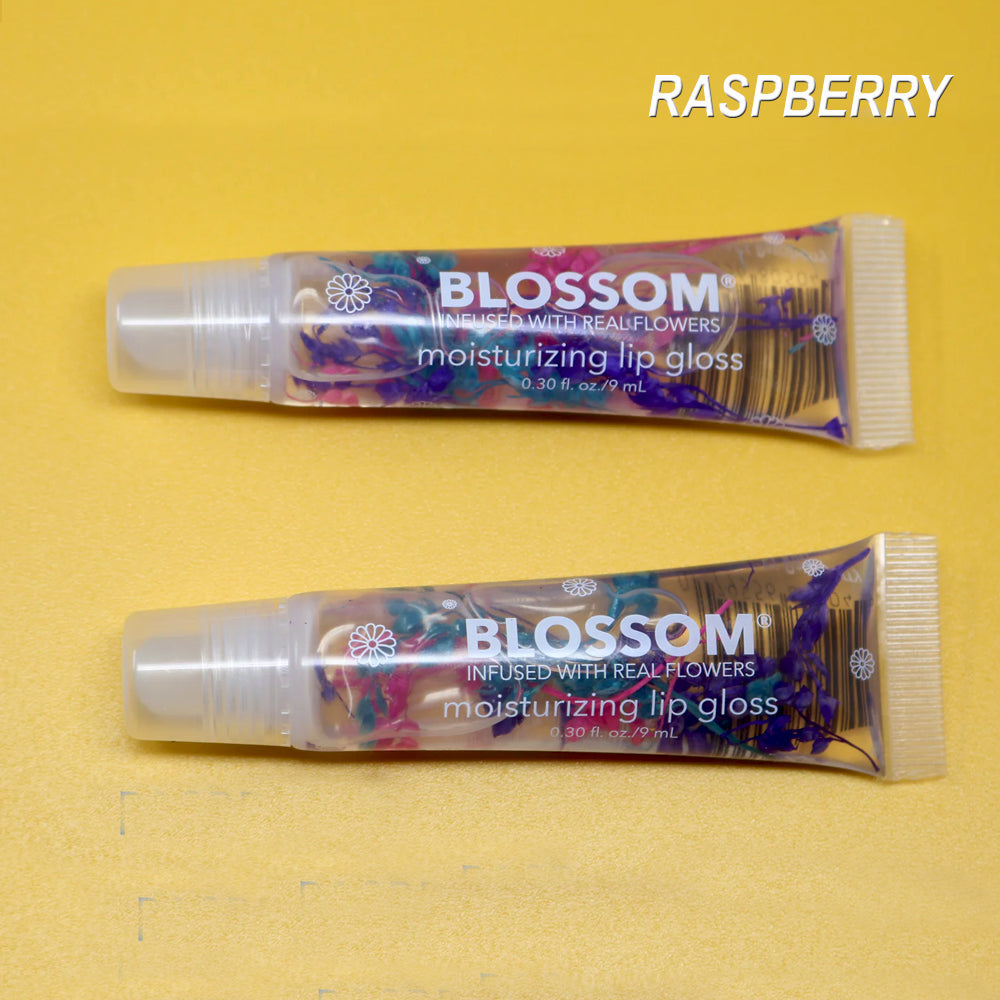 Blossom Moisturizing Lip Gloss Tube Clear Lip Gloss Lip Smackers 2 Pk.