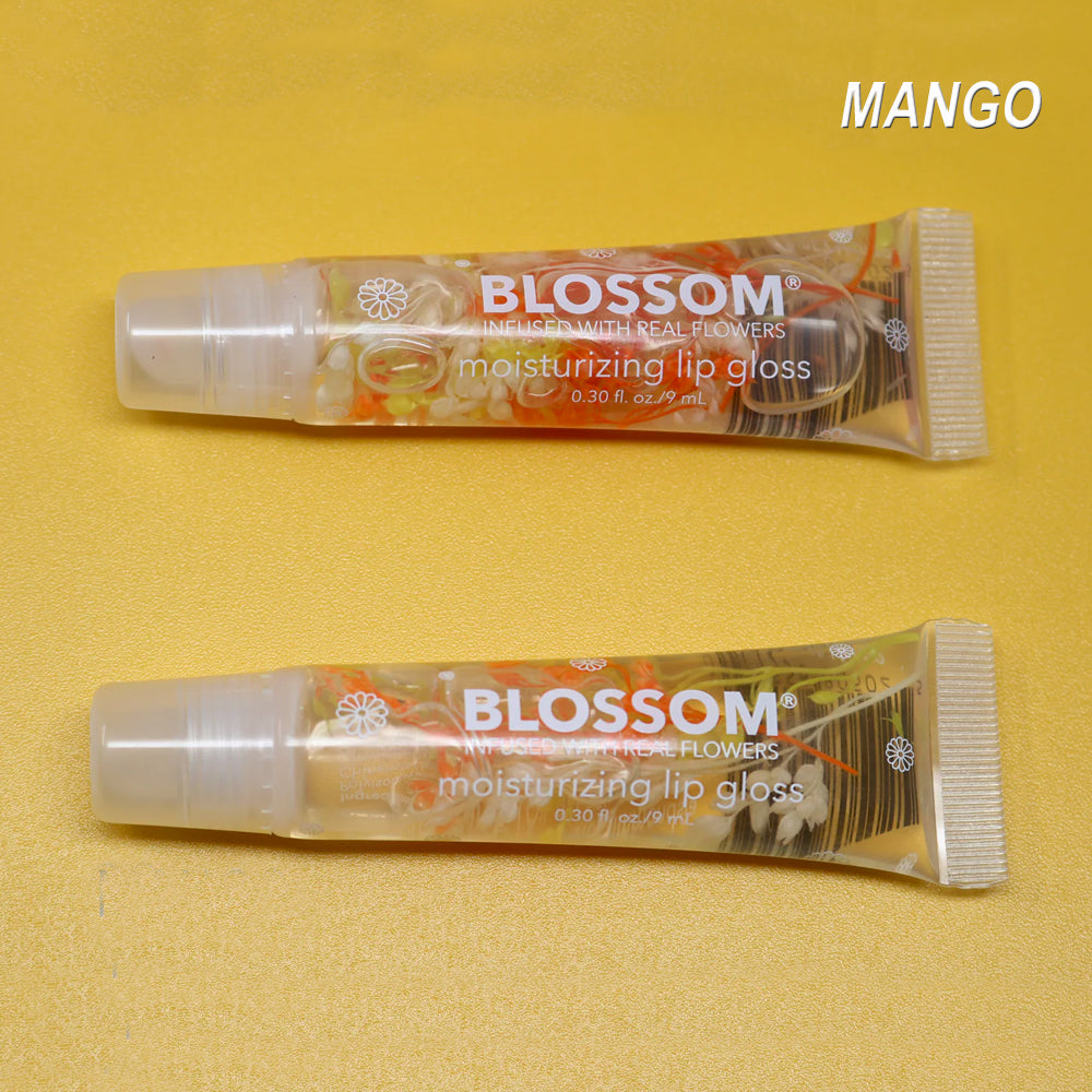 Blossom Moisturizing Lip Gloss Tube Clear Lip Gloss Lip Smackers 2 Pk.