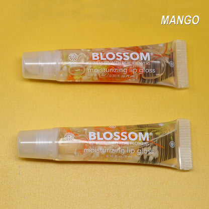 Blossom Moisturizing Lip Gloss Tube Clear Lip Gloss Lip Smackers 2 Pk.