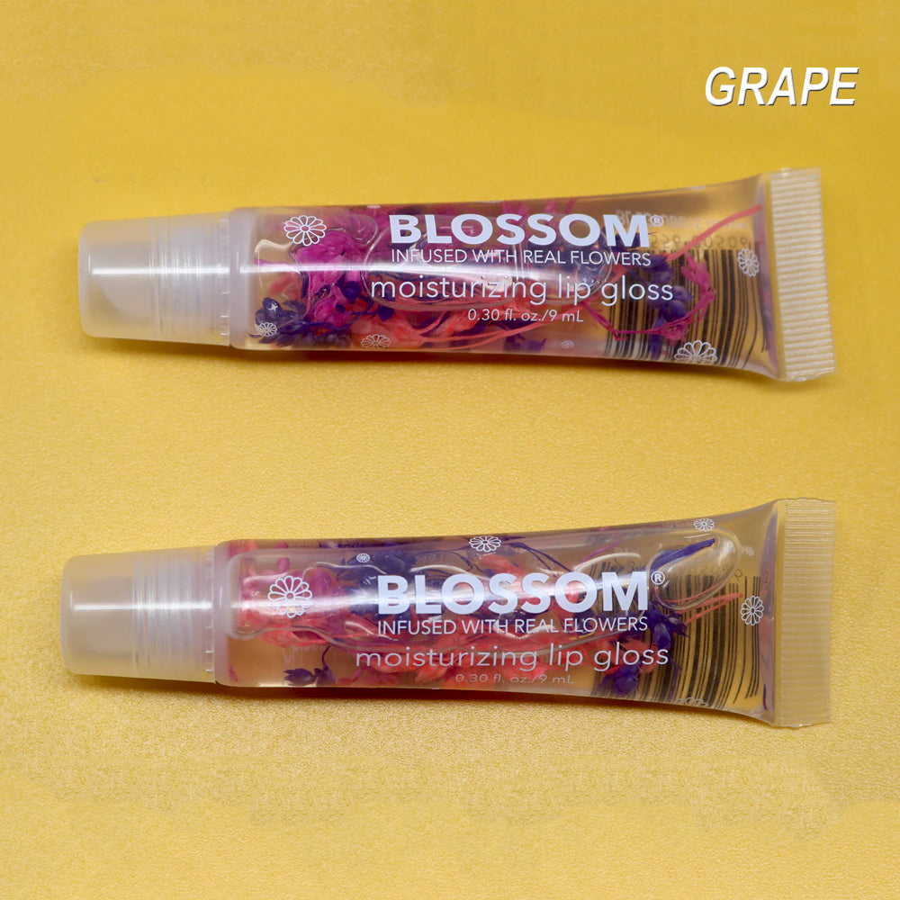 Blossom Moisturizing Lip Gloss Tube Clear Lip Gloss Lip Smackers 2 Pk.