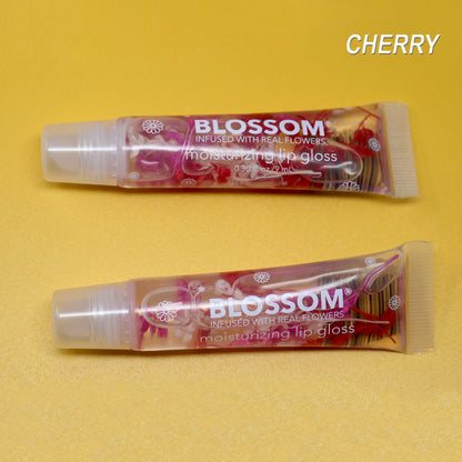 Blossom Moisturizing Lip Gloss Tube Clear Lip Gloss Lip Smackers 2 Pk.