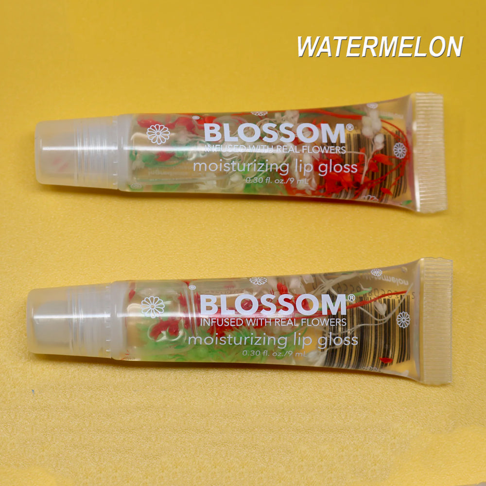 Blossom Moisturizing Lip Gloss Tube Clear Lip Gloss Lip Smackers 2 Pk.