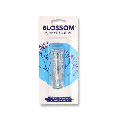 Blossom Color-Changing Crystal Lip Balm, Moisturizing Lip Gloss Roll-On Lip Gloss 2 Pc.