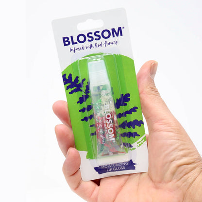 Blossom Color-Changing Crystal Lip Balm, Moisturizing Lip Gloss Roll-On Lip Gloss 2 Pc.