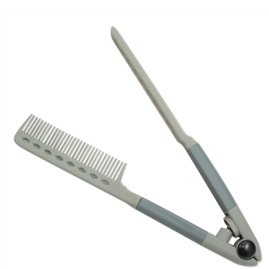 Aristocrat Spring Grip Straightening Comb with Rubber Handle