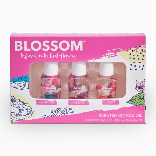 Blossom Scented Cuticle Oil 3 pc set