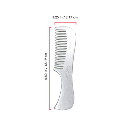 Krest Professional Metal Combs Aluminum Combs 100% Hand-Finished.