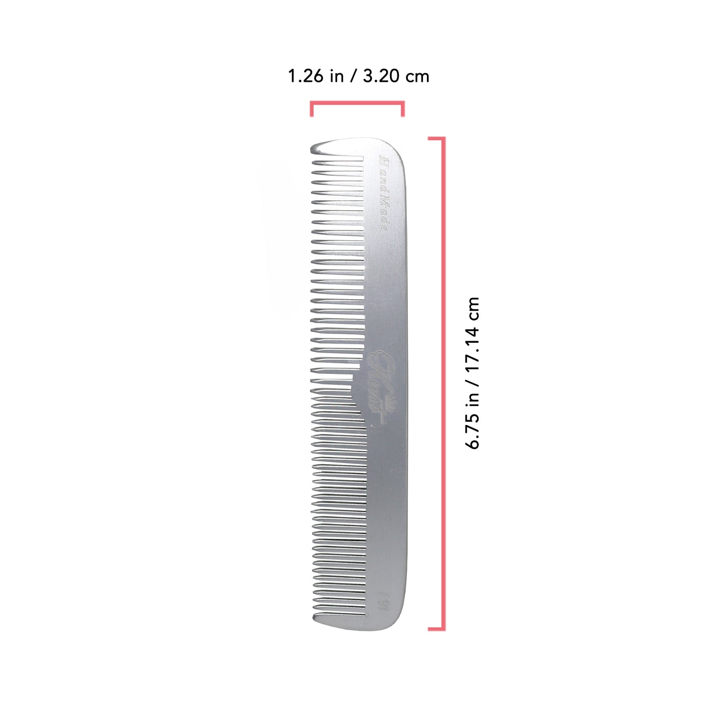 Krest Professional Metal Combs Aluminum Combs 100% Hand-Finished.