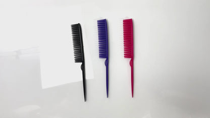 Allegro Combs 60 Parting 3-Row Combs With Rattail 2 Count