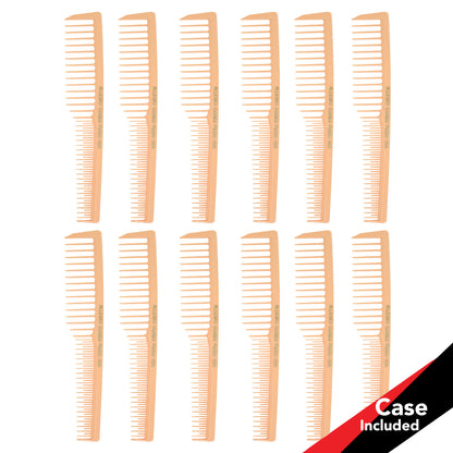 Allegro Combs #6000 Wide Tooth Teasing Vented Hair Combs 12 Cunt